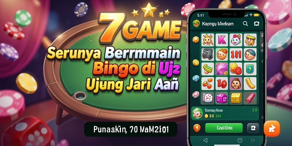 Tampilan screenshot permainan Bingo yang seru dan interaktif.