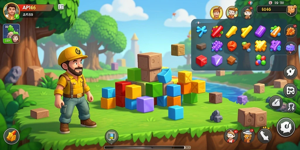 Tampilan gameplay API66 yang menantang dan seru dalam puzzle.