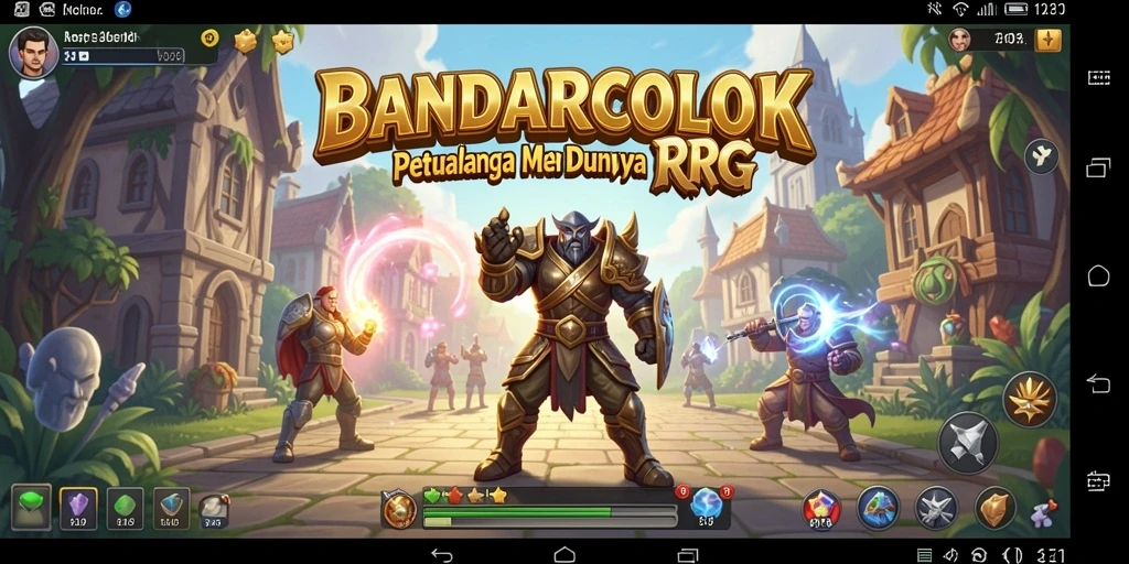 Tampilan gameplay mendalam dari BANDARCOLOK yang menarik.