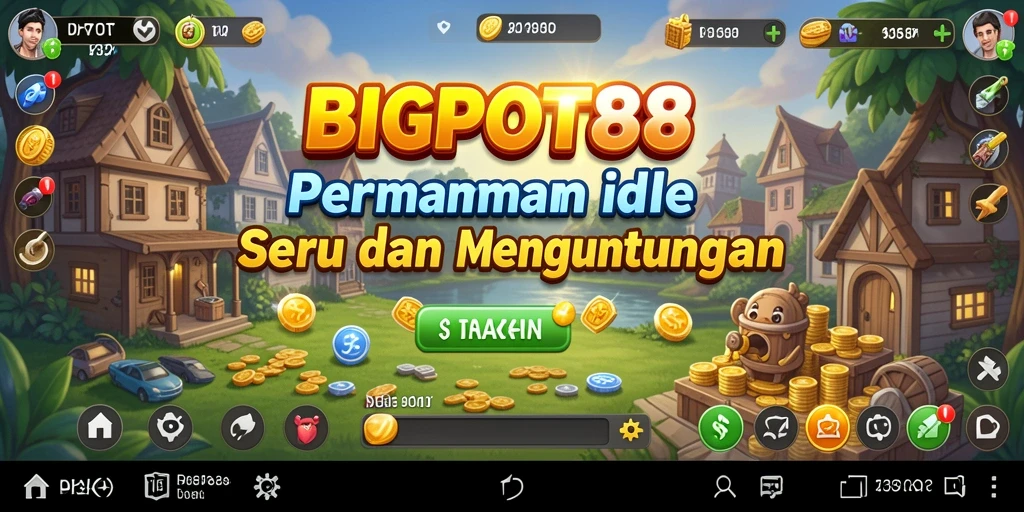 Tampilan gameplay BIGPOT88 yang penuh warna dan menarik.