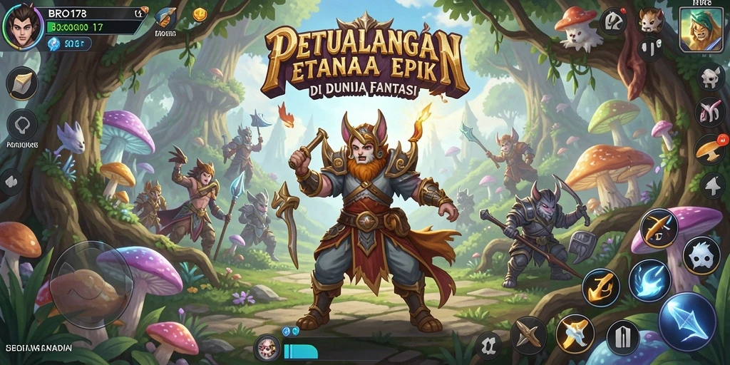 Tampilan gameplay BRO178 yang menegangkan dan penuh petualangan.