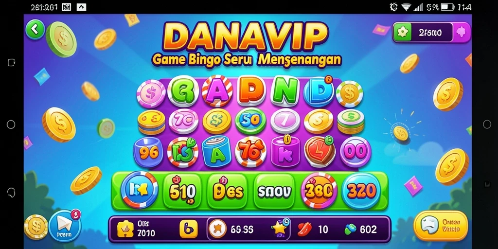 Screenshot gameplay Bingo yang seru dan mengasyikkan.