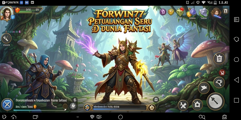 Screenshot gameplay FORWIN77, menampilkan petualangan seru dan grafis menakjubkan.
