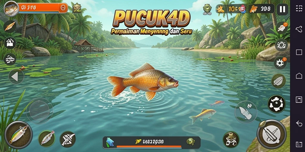 Tangkapan ikan terbaik dalam permainan PUCUK4D dengan pemandangan menakjubkan.