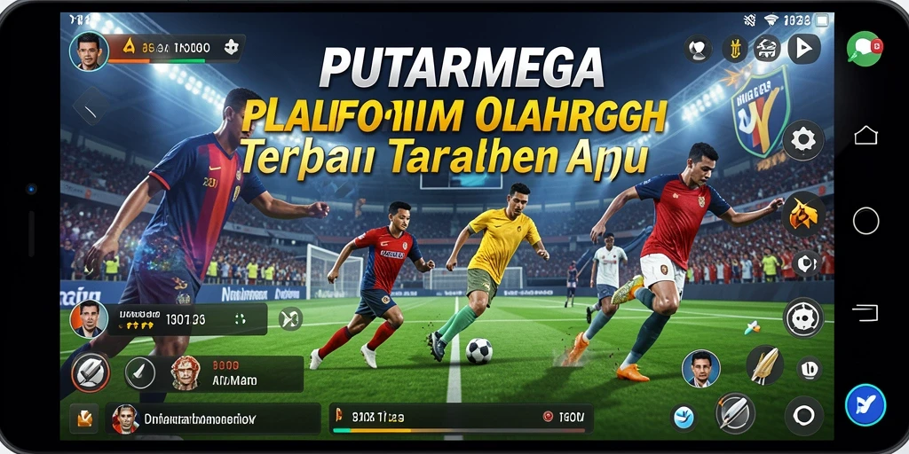 Tampilan menarik screenshot PUTARMEGA saat bermain taruhan olahraga.