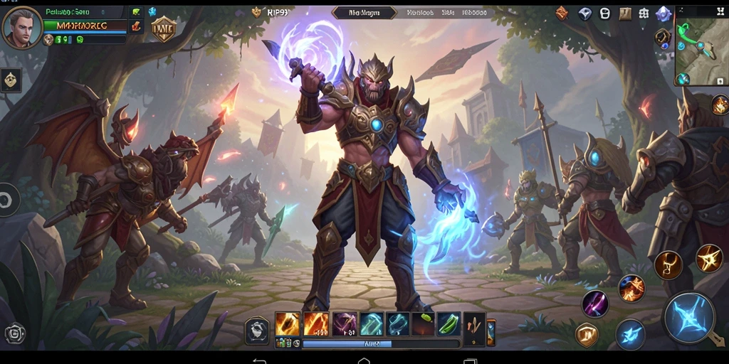 Gameplay RP99 yang menarik dan penuh tantangan dalam dunia MMORPG.
