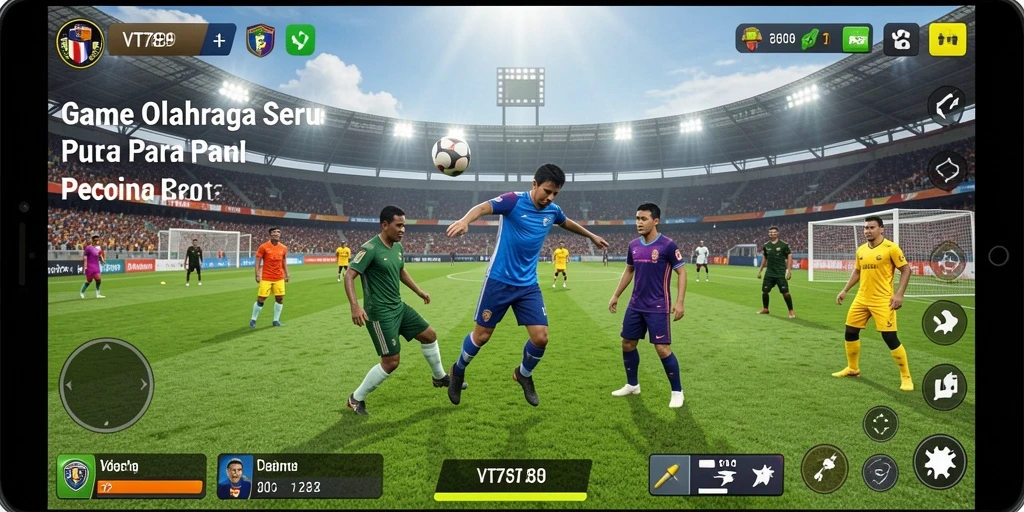 Gameplay seru olahraga dalam aplikasi VT789 yang mengasyikkan.