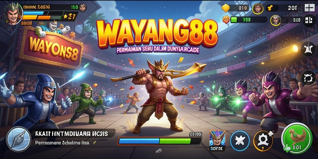 Tampilan gameplay menarik dari WAYANG88 yang penuh aksi.